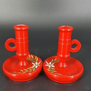 Vintage Mini Swedish Candleholders